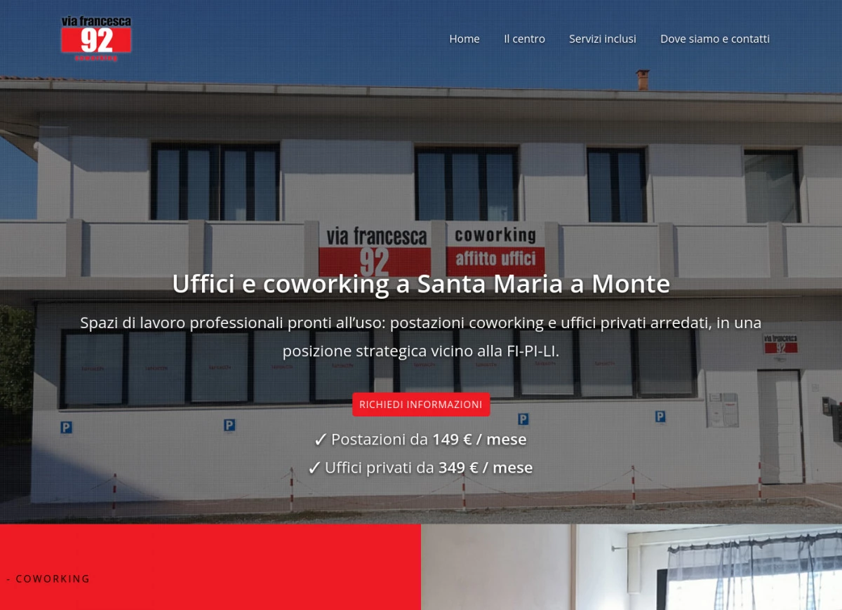 sito web www.affittoufficisantamariaamonte.it
