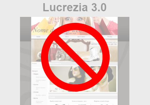 Lo stile Lucrezia è andato in pensione!
