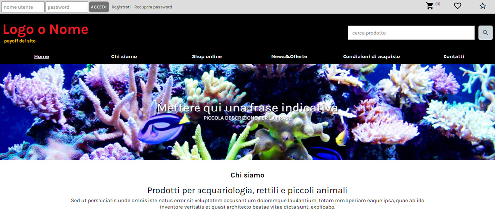 passaggi per creare sito web e-commerce