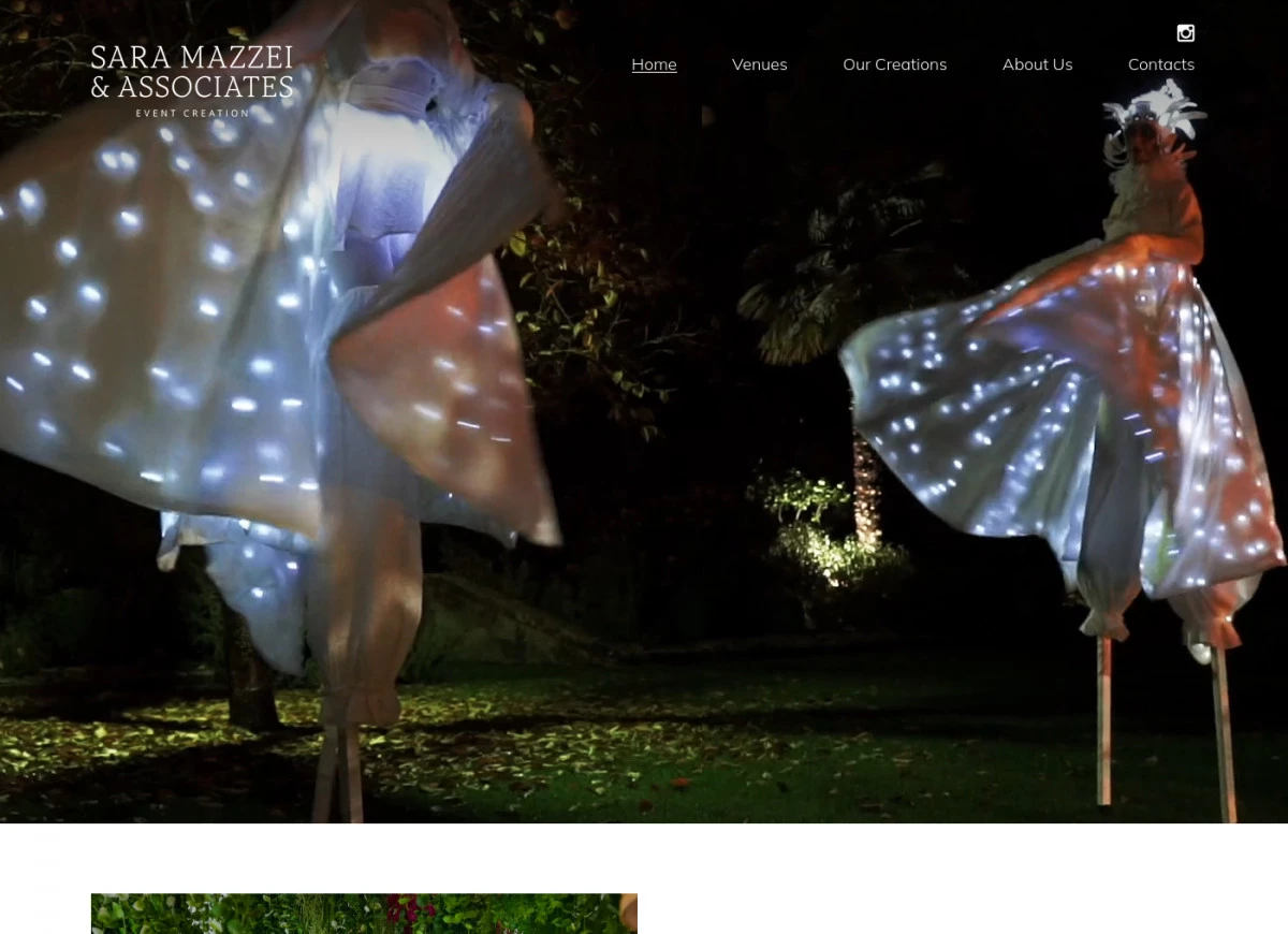 sito web www.saramazzeievents.com