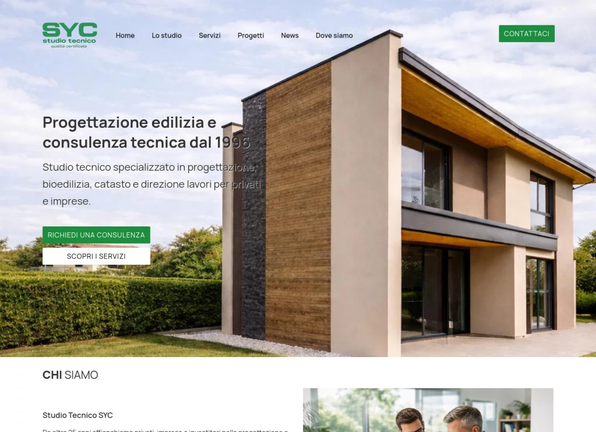 sito demo per studi tecnici