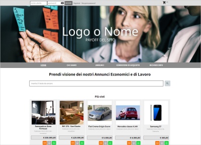 crea sito web per annunci economici img