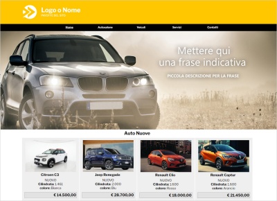 crea sito web per autosalone img