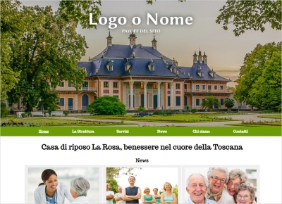 crea sito web per casa di riposo img