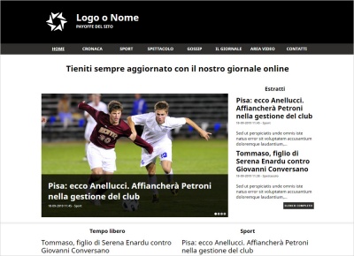 crea sito web per giornale on-line