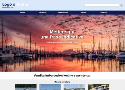 crea sito web per nautica