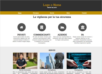 crea sito web per vigilanza img